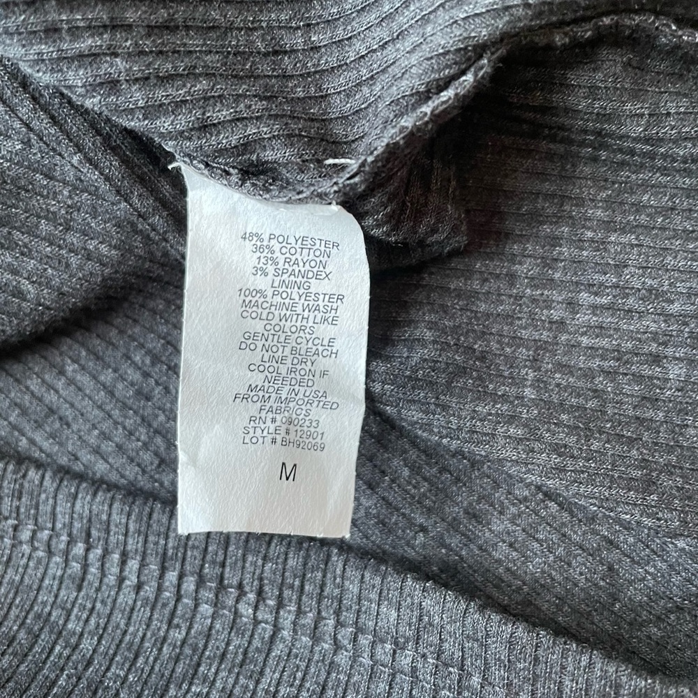 L.A. Hearts Gray Clasp Hook Up Mini Dress New With Tags - Picture 7 of 11